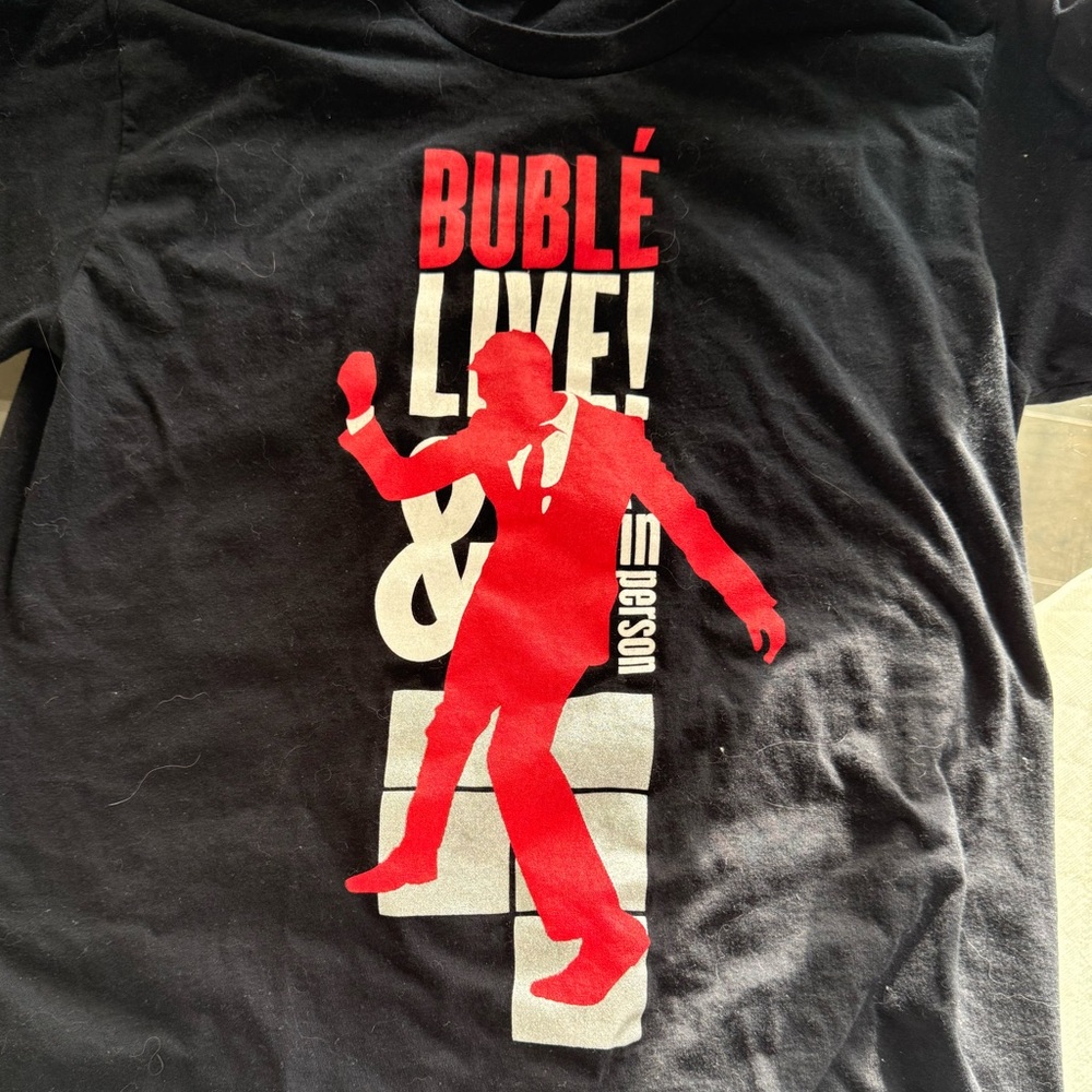 Michael Buble Tour Shirt